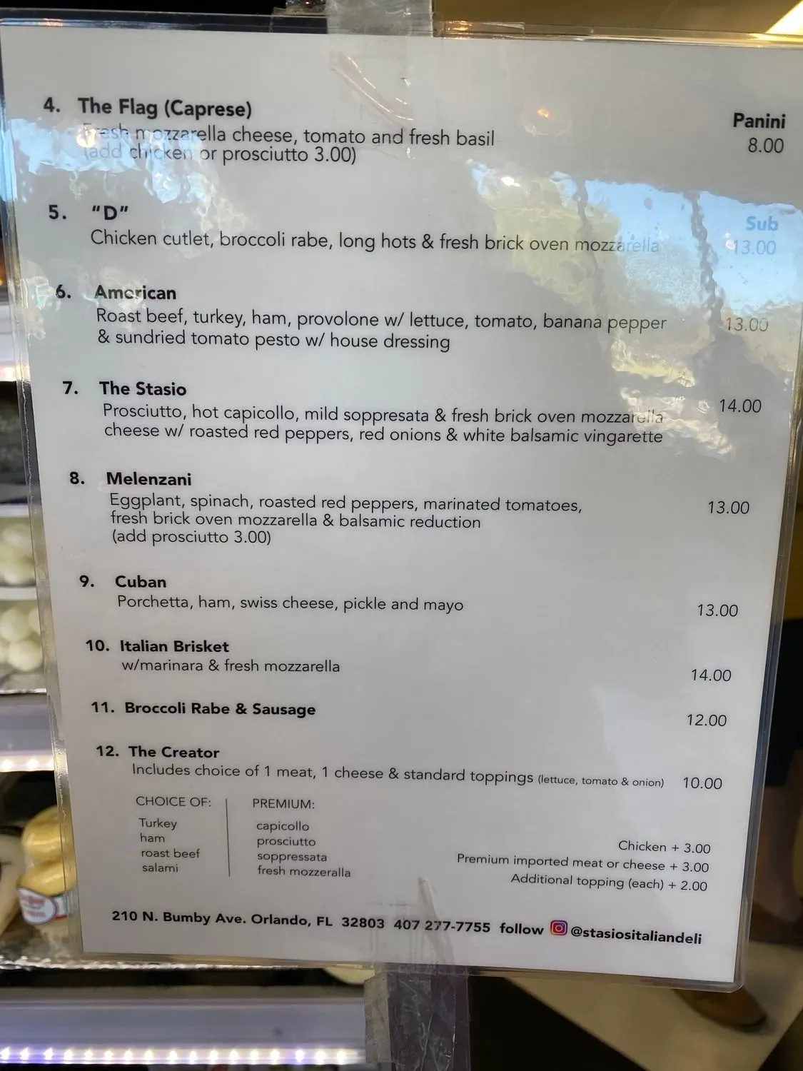 Menu 4