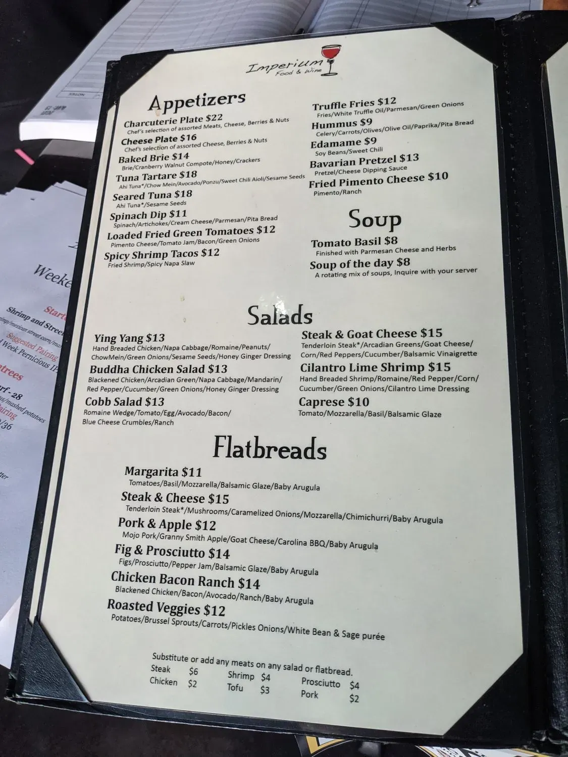 Menu 6