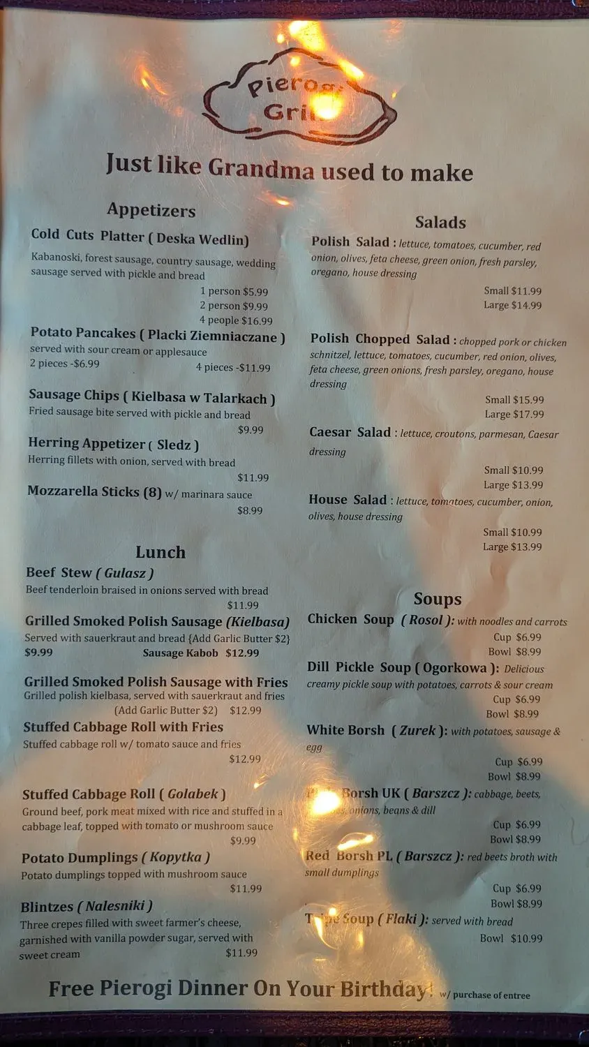 Menu 4