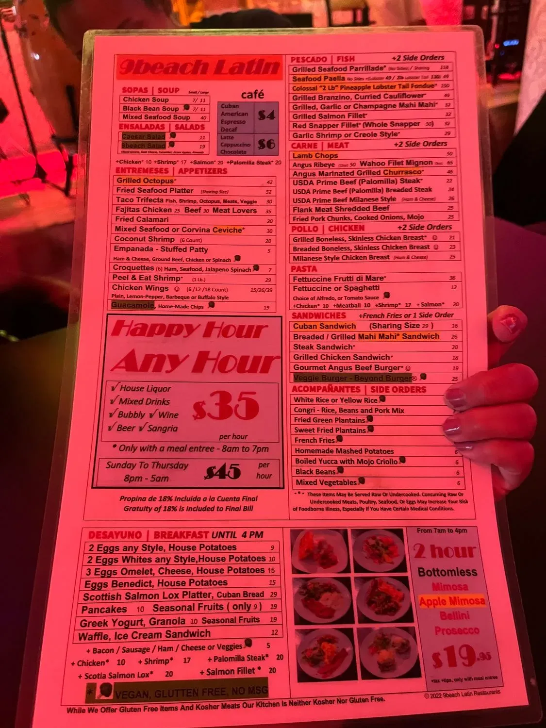 Menu 4