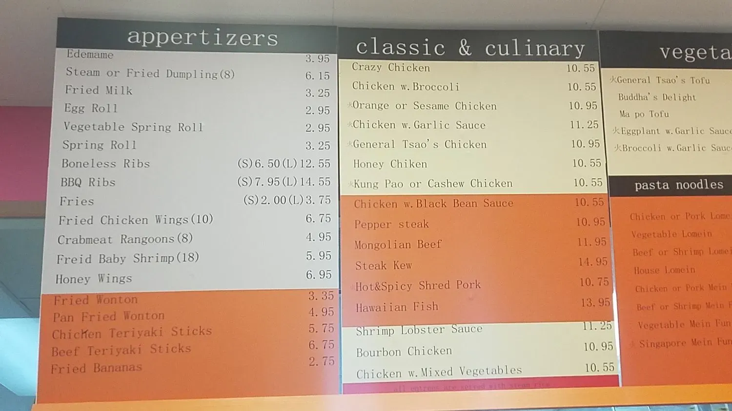 Menu 3