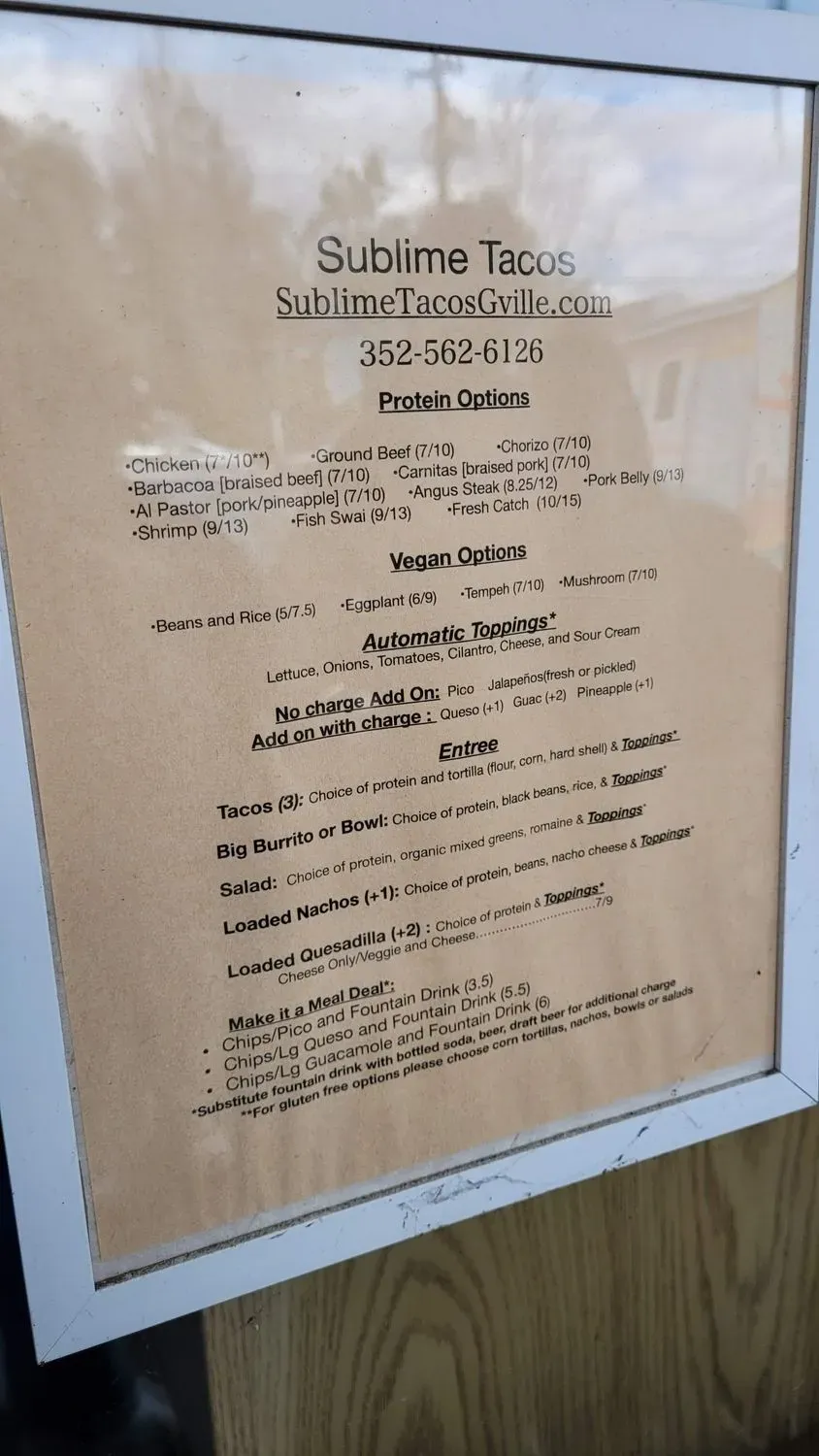 Menu 3