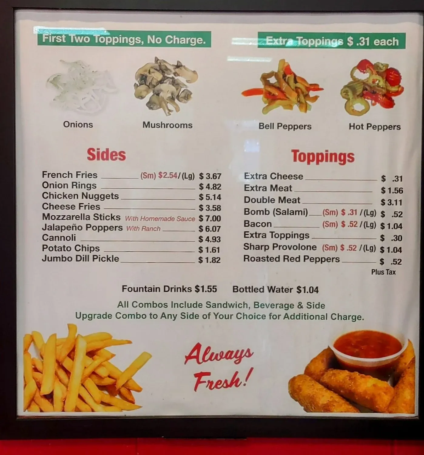 Menu 3