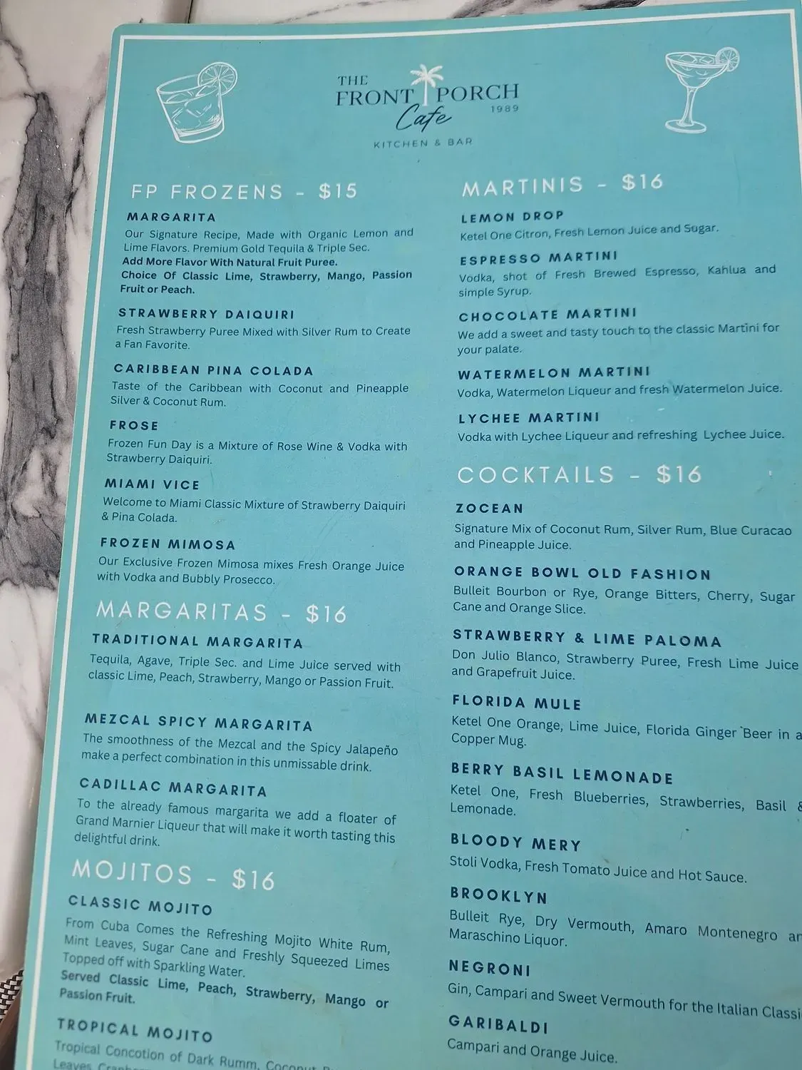 Menu 6