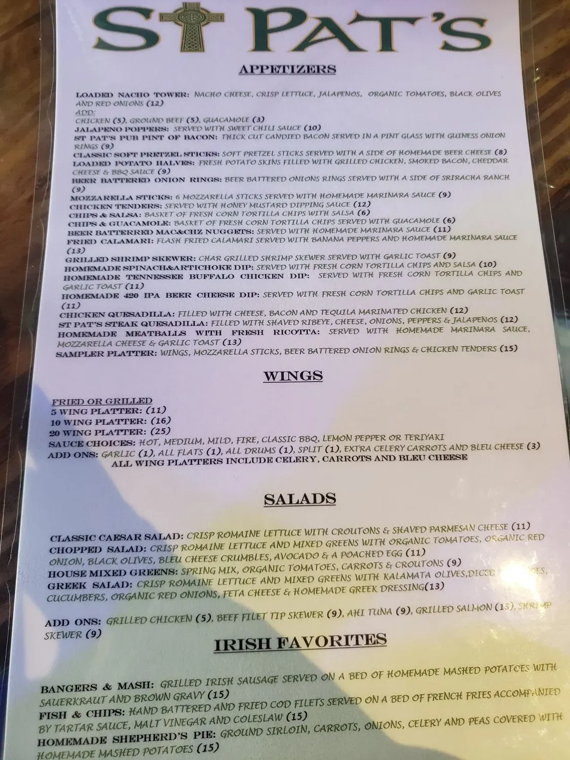 Menu 3