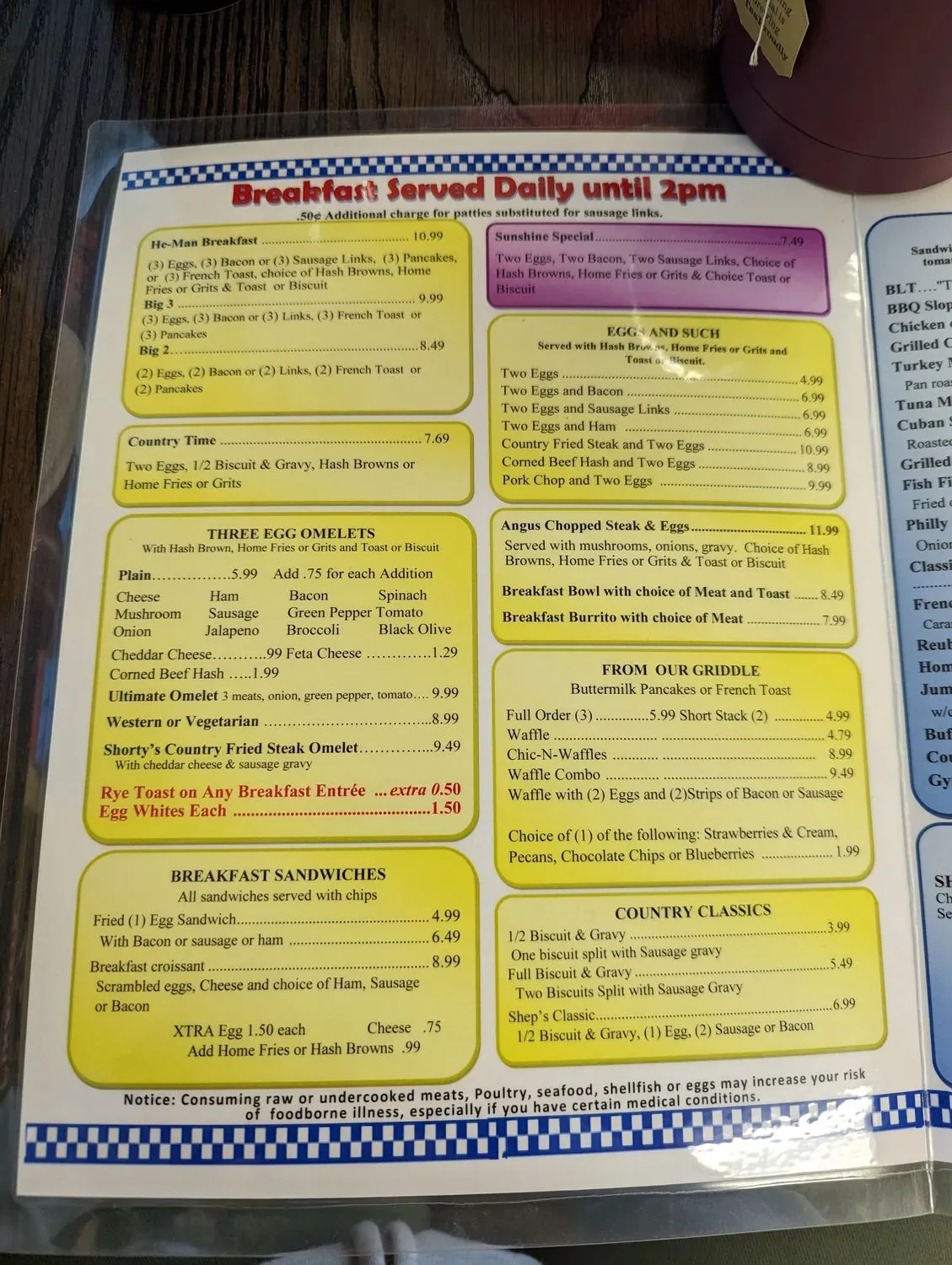 Menu 3