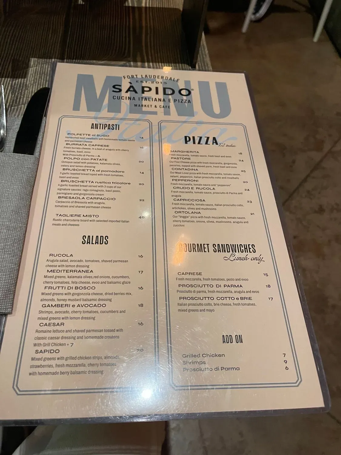 Menu 3