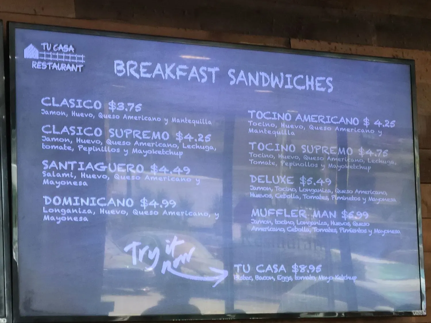 Menu 4