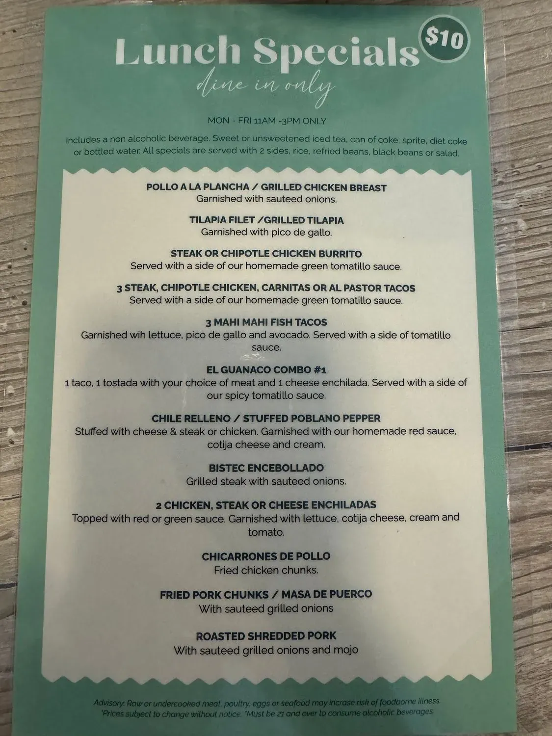 Menu 3