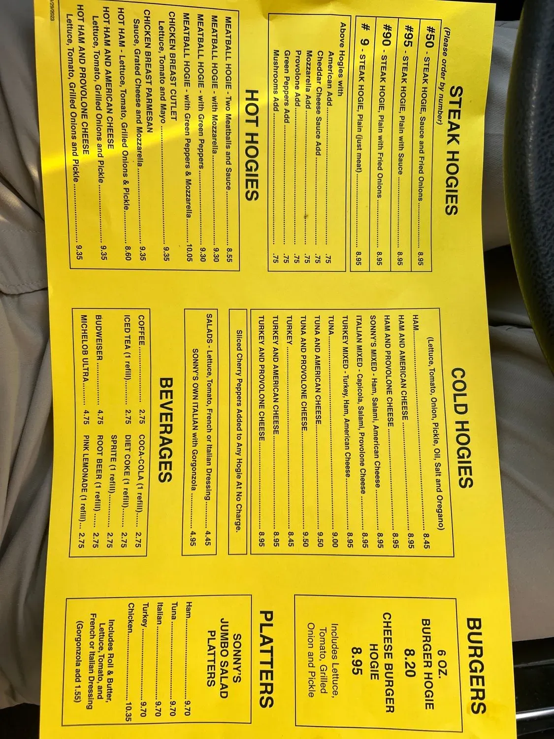 Menu 3