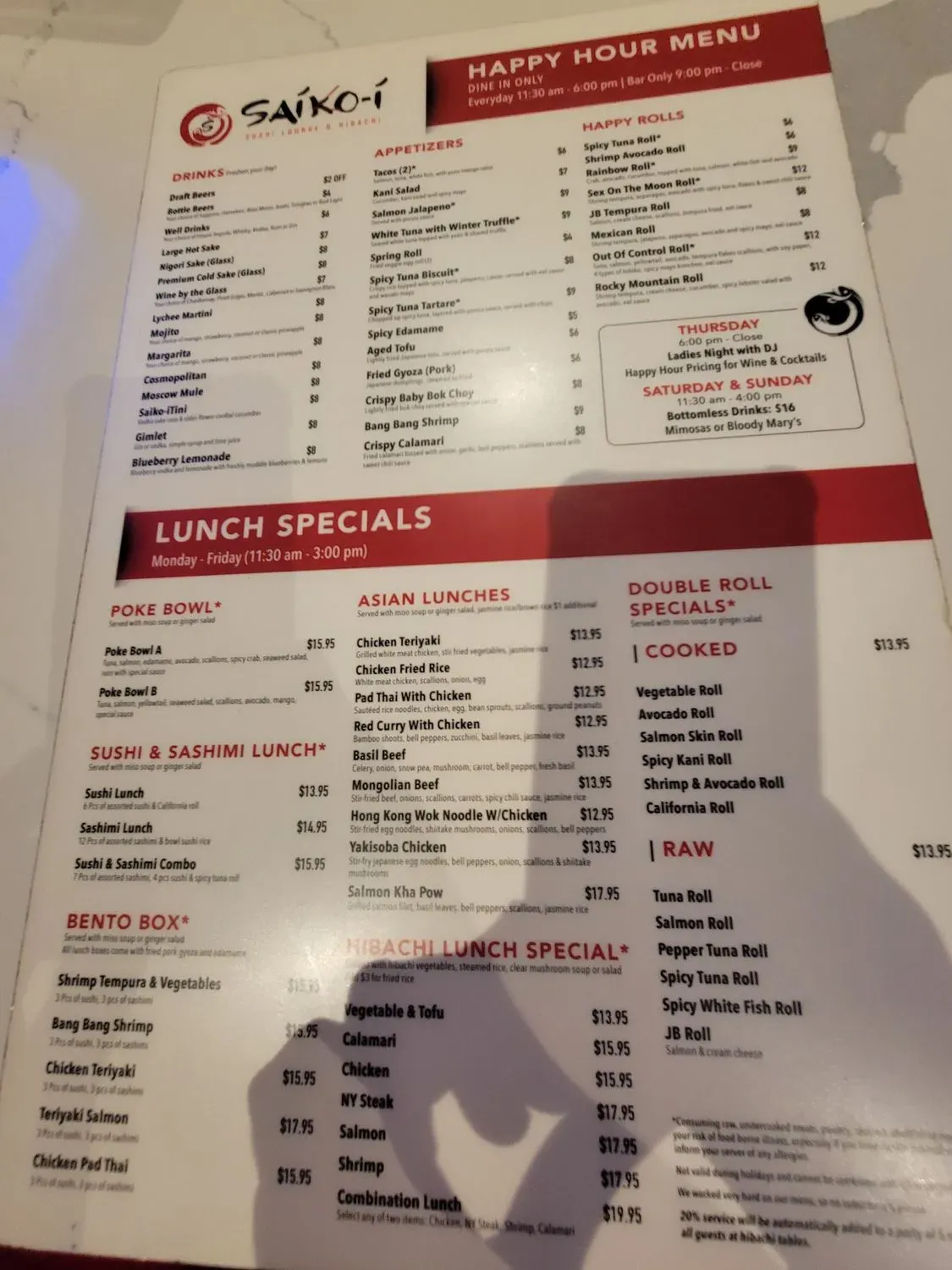 Menu 6