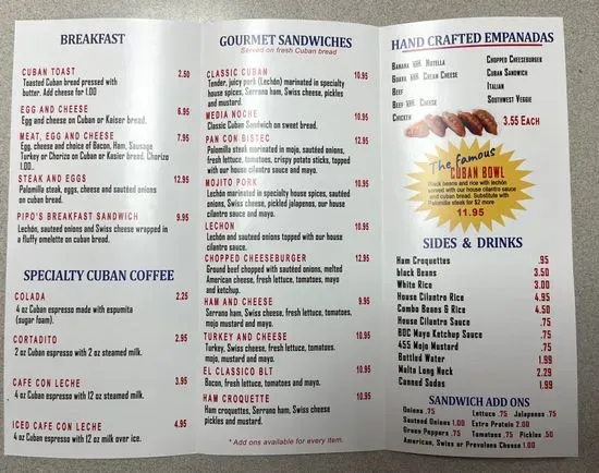 Menu 4