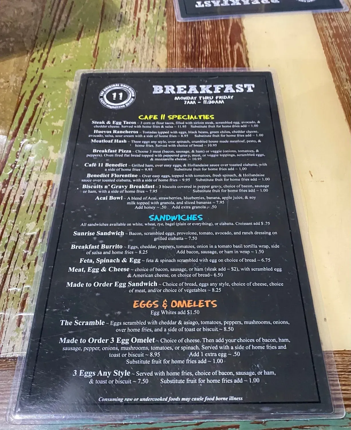 Menu 4