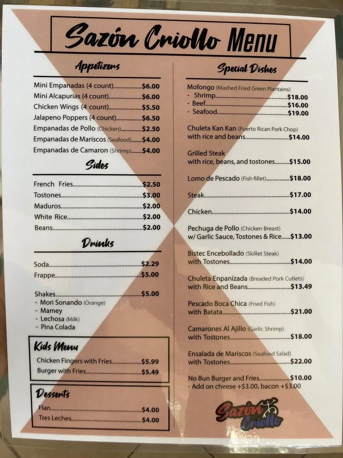 Menu 3