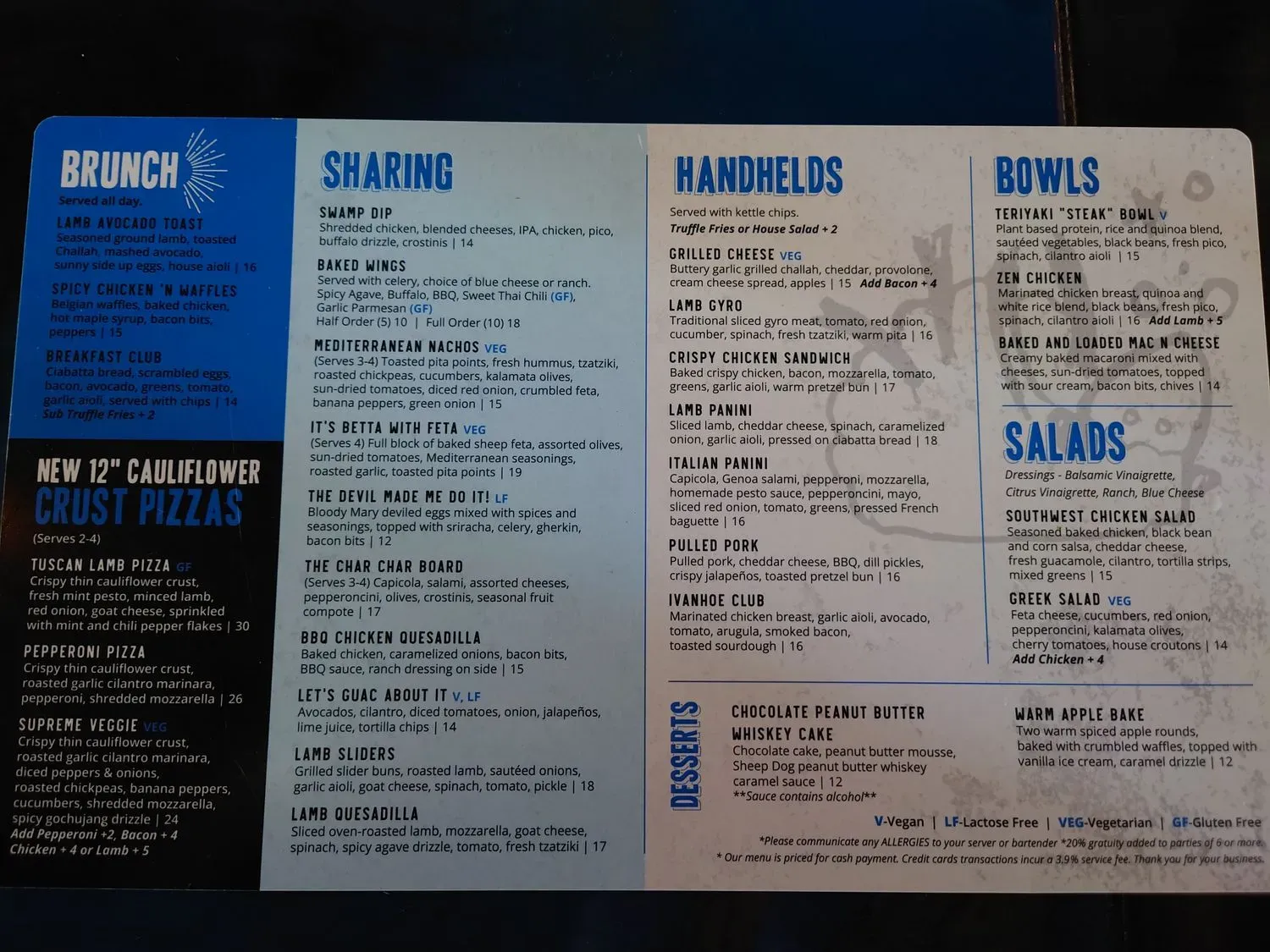 Menu 3