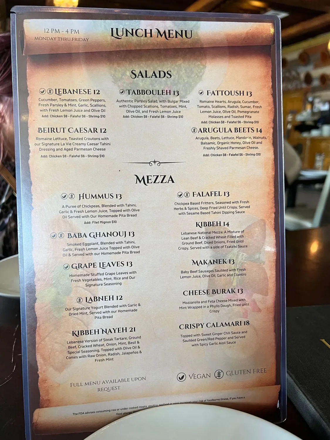 Menu 3