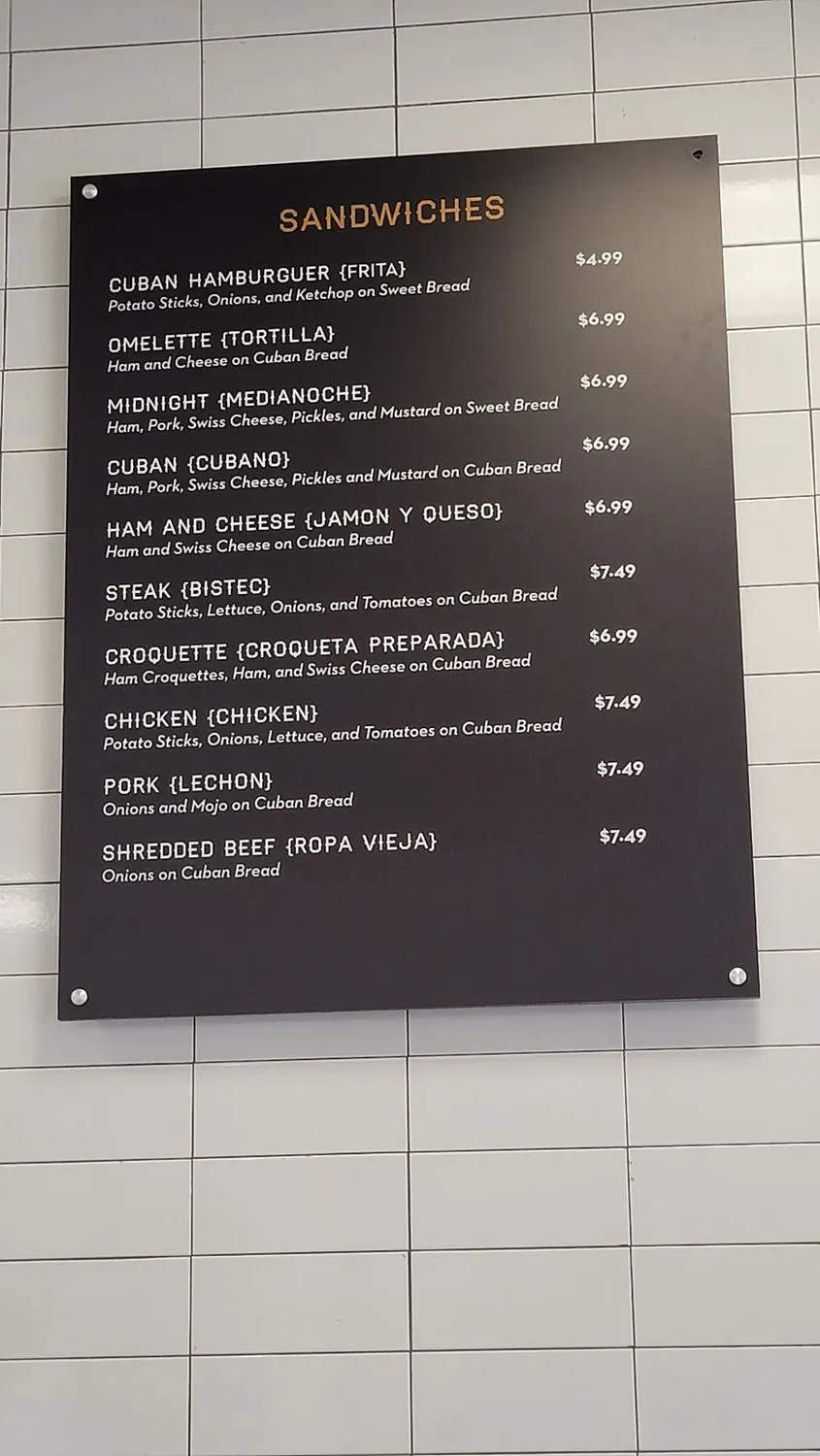 Menu 3