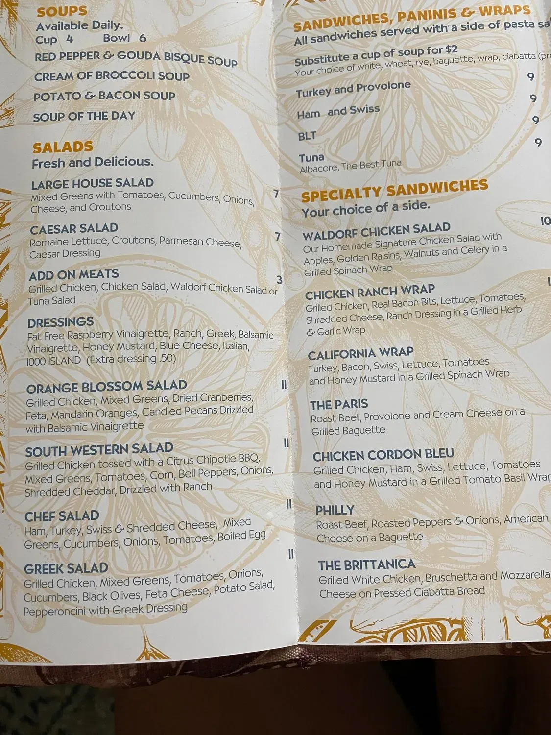 Menu 4