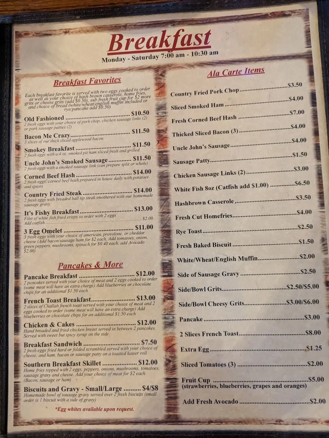 Menu 4