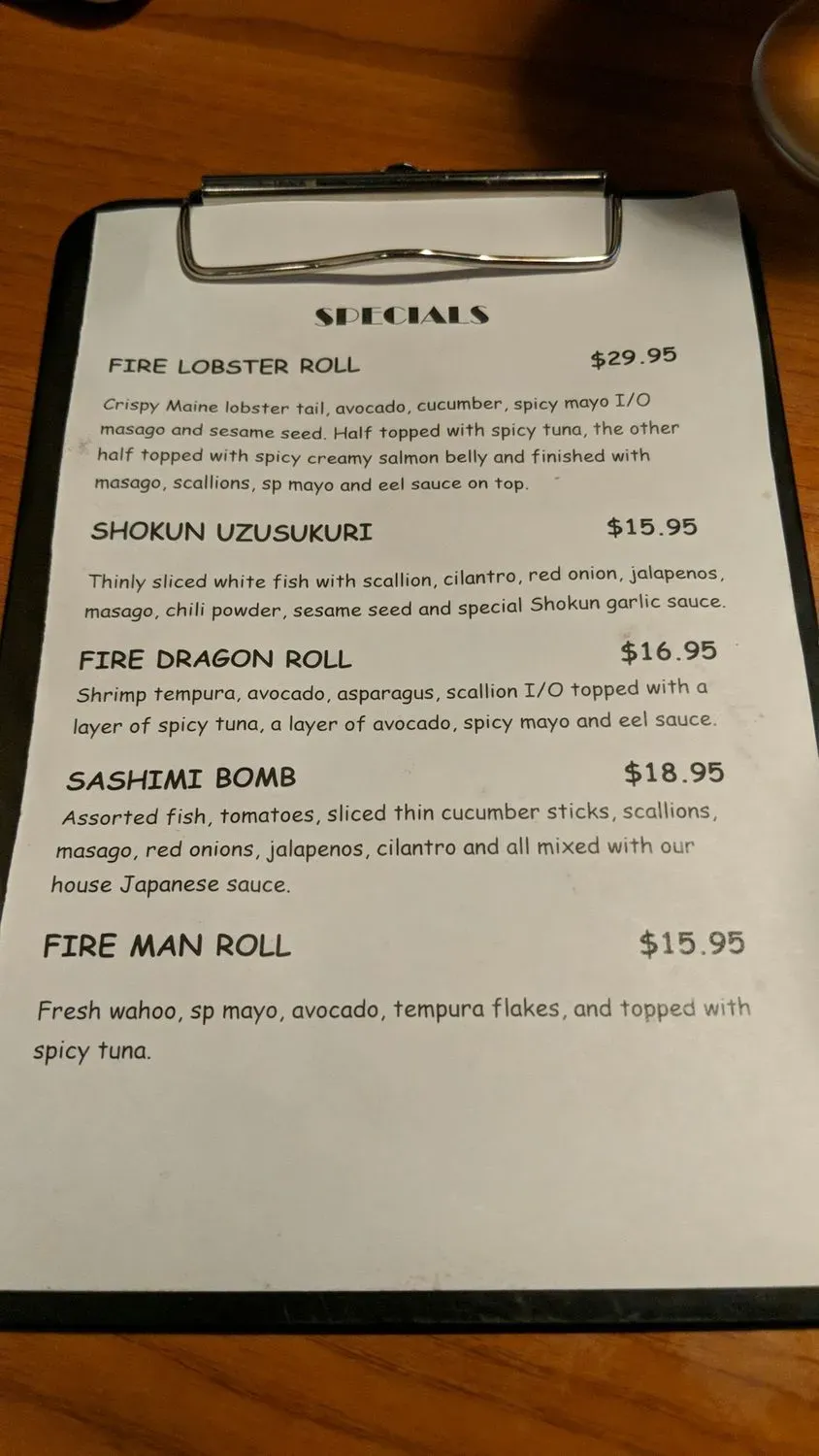 Menu 4