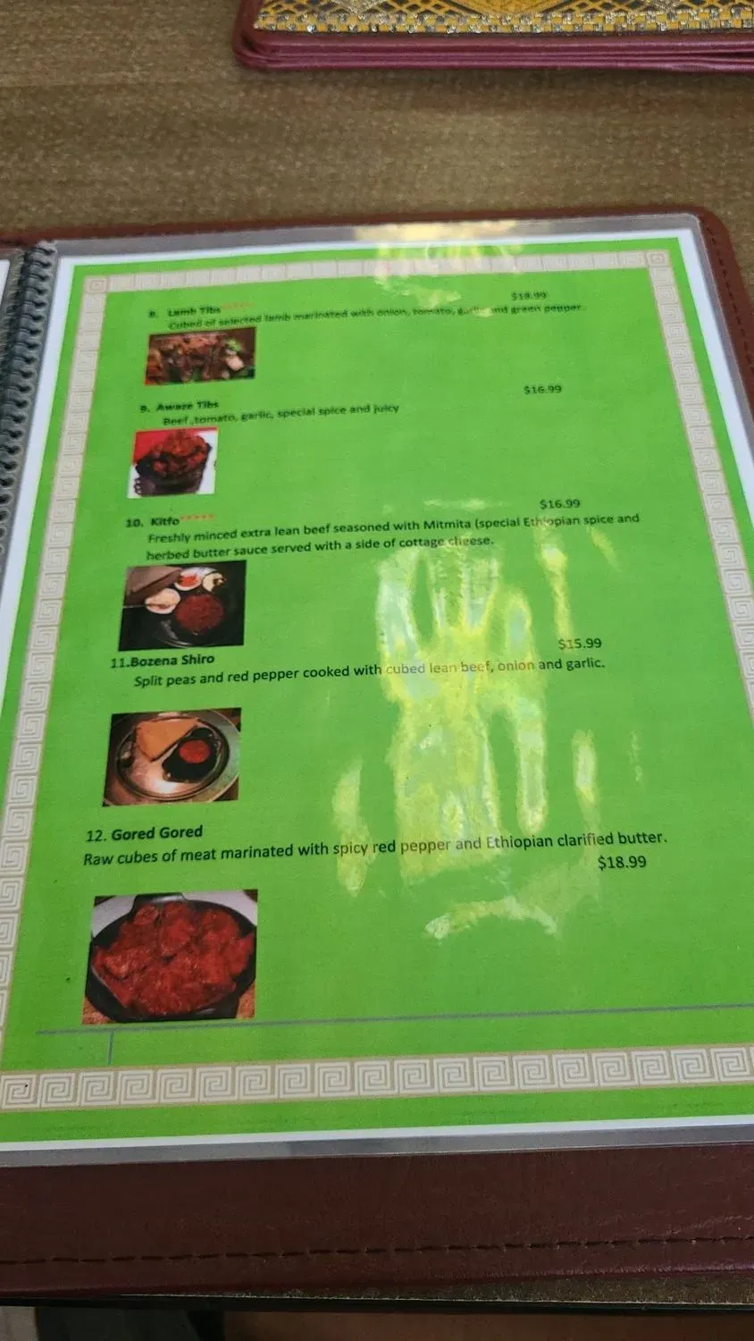 Menu 4