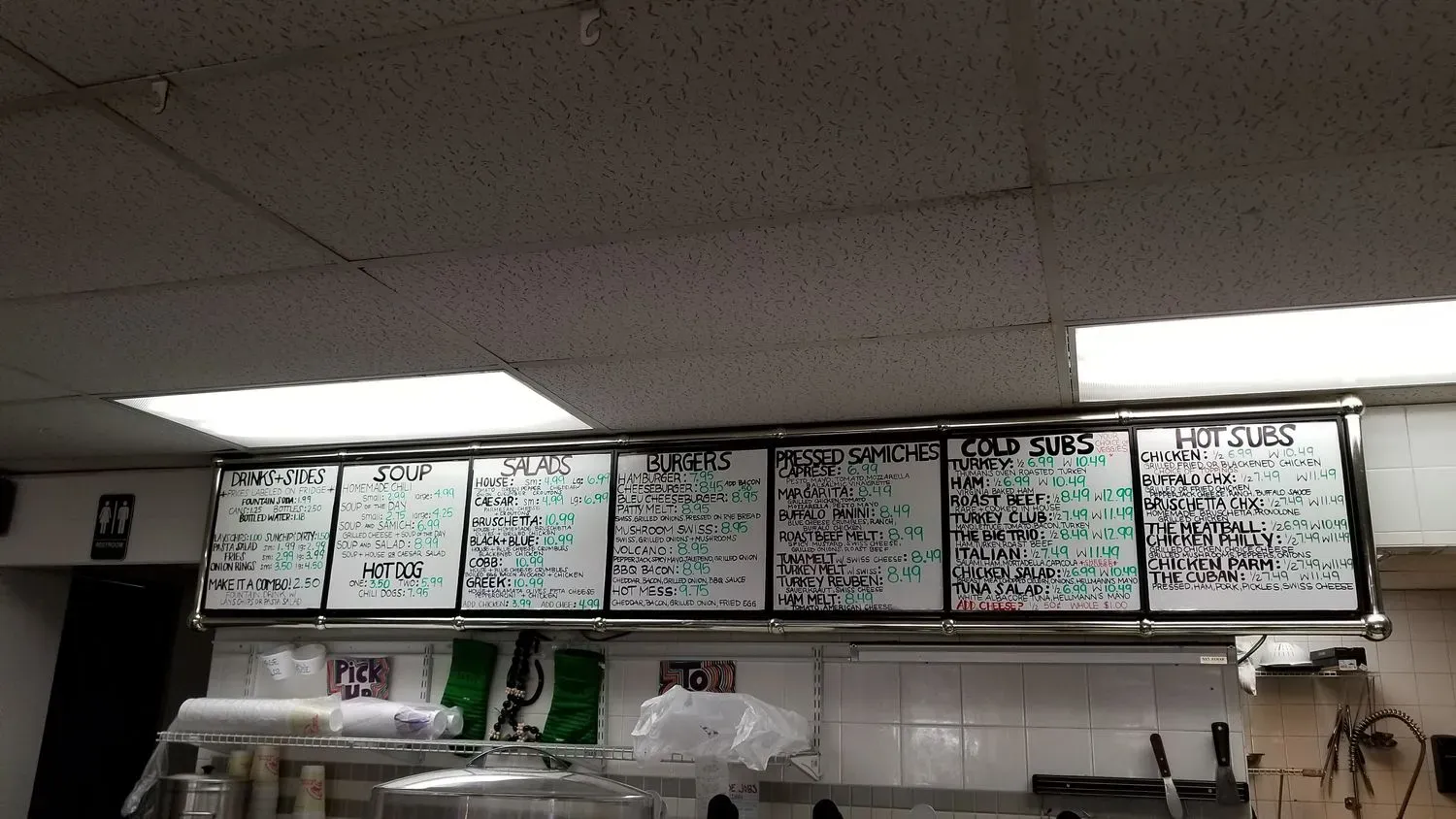 The Samich Shop Menu - Updated November 2025