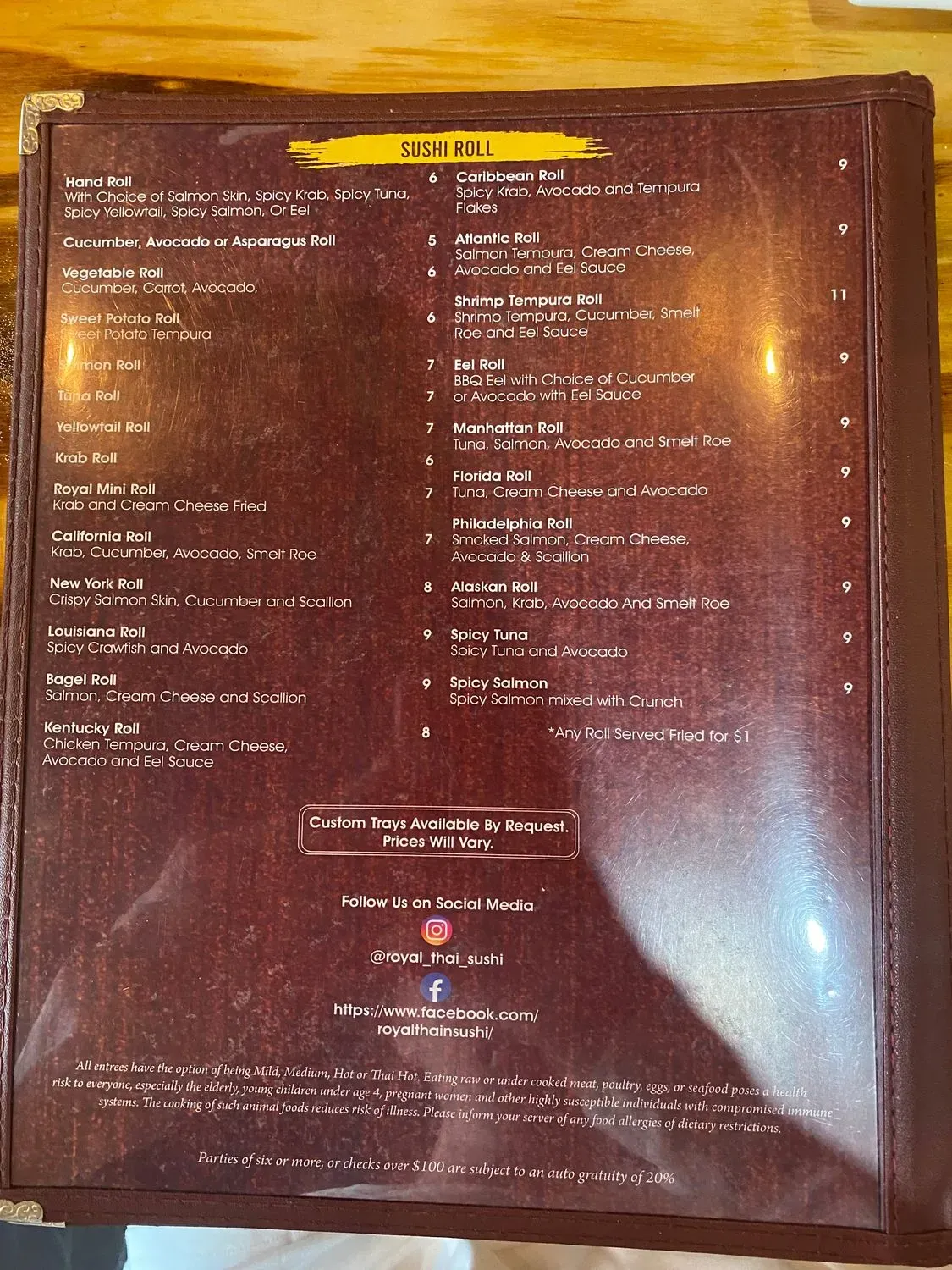 Menu 4