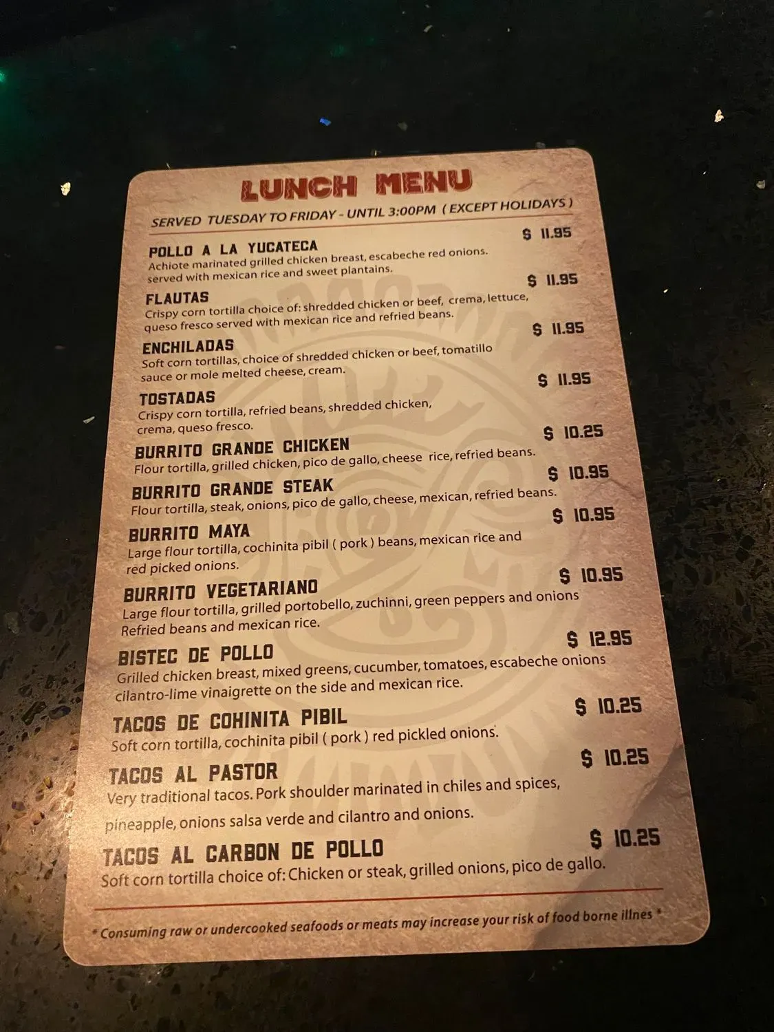 Menu 3