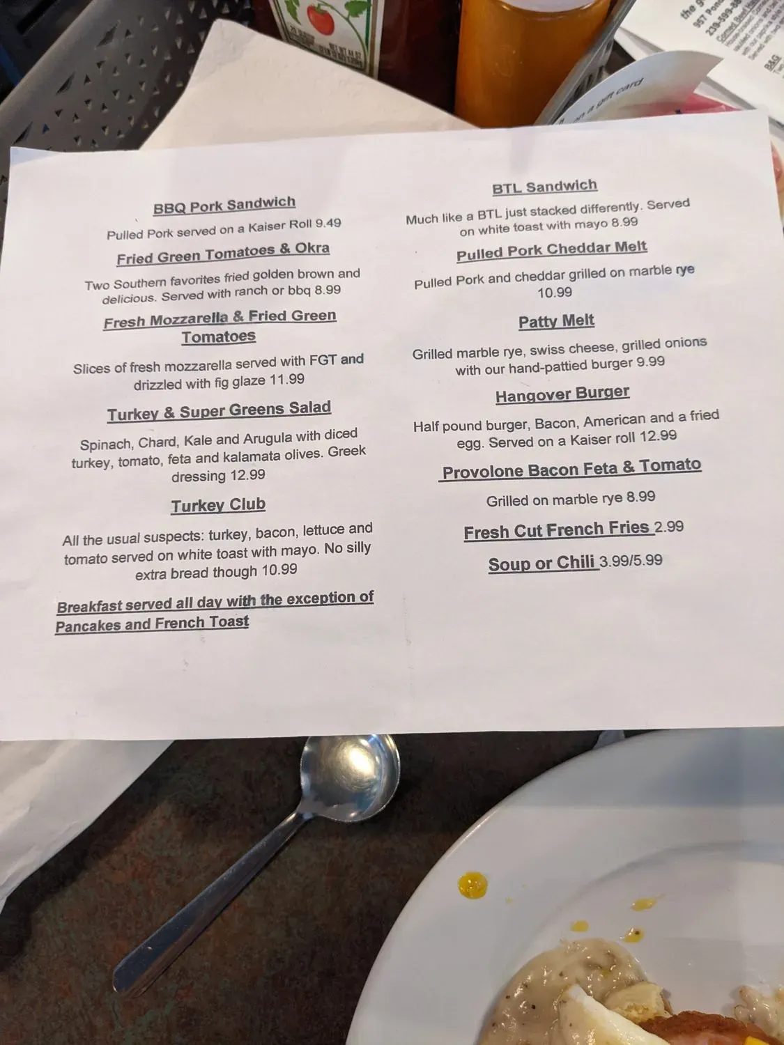 Menu 4