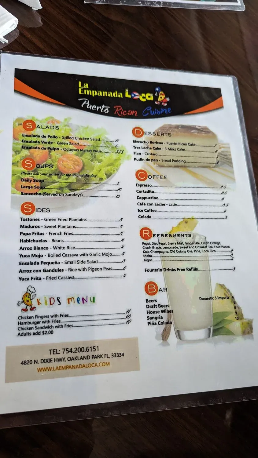 Menu 3