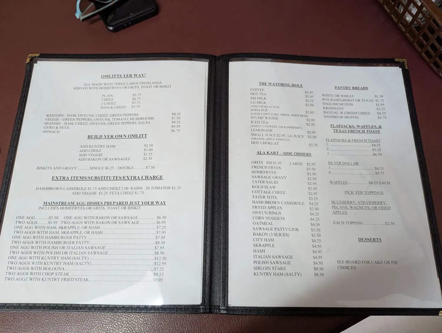 Menu 4