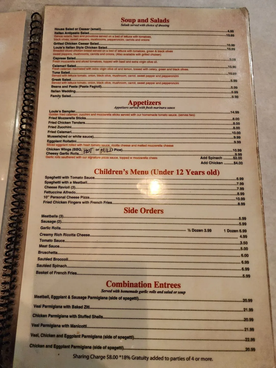 Menu 4