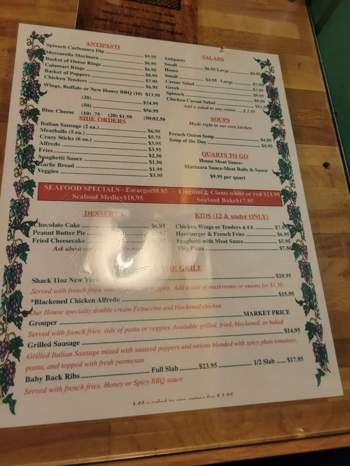 Menu 4