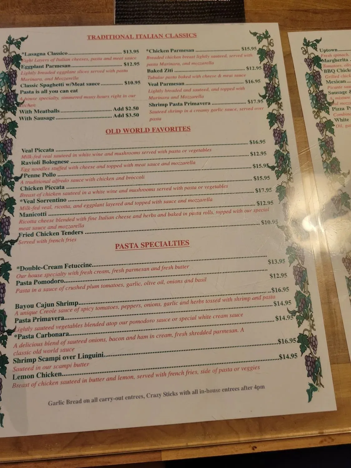 Menu 3