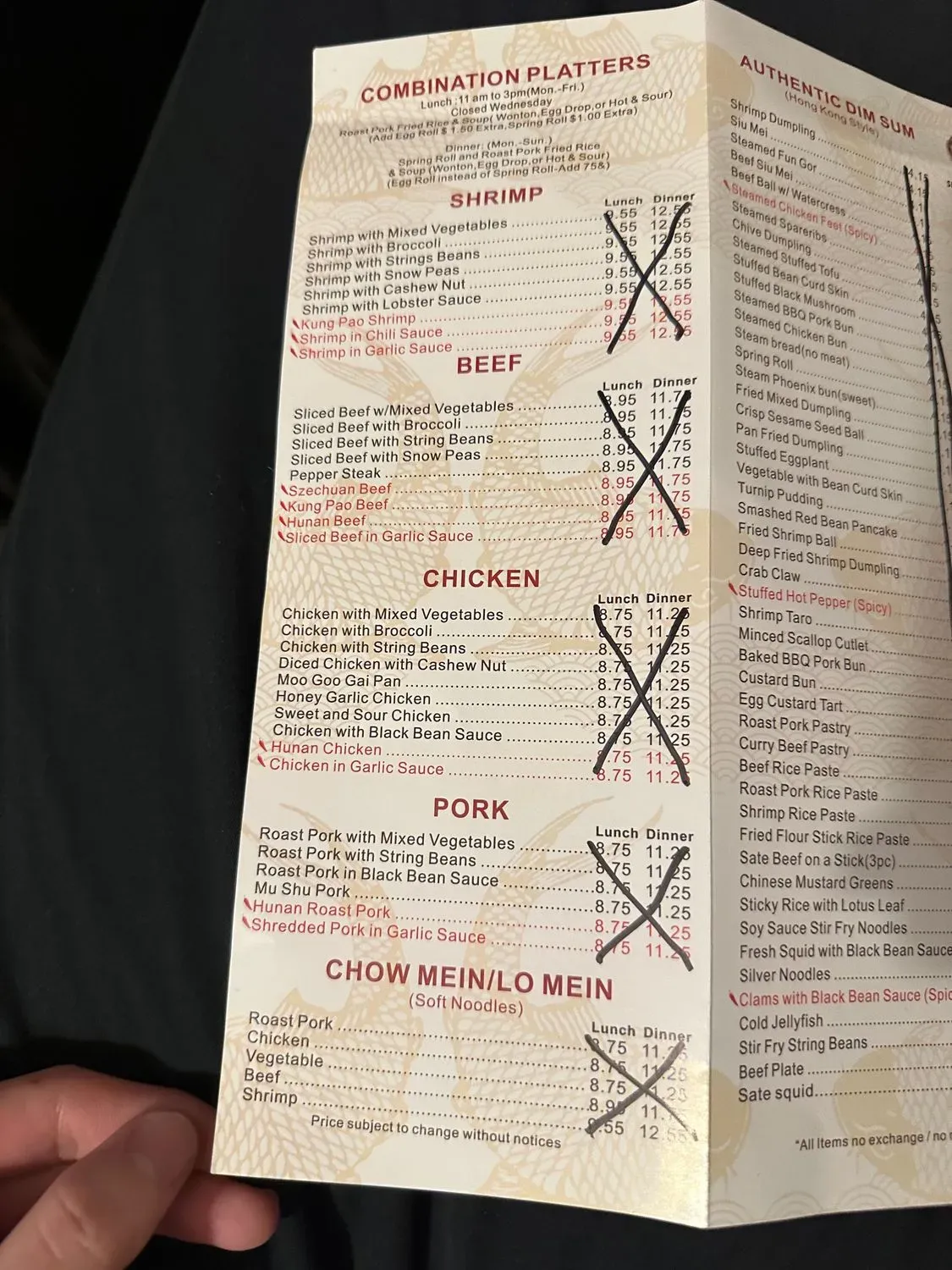 Menu 4