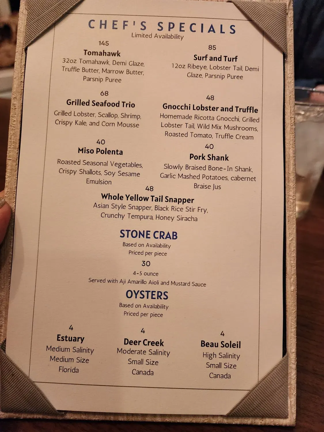 Menu 6