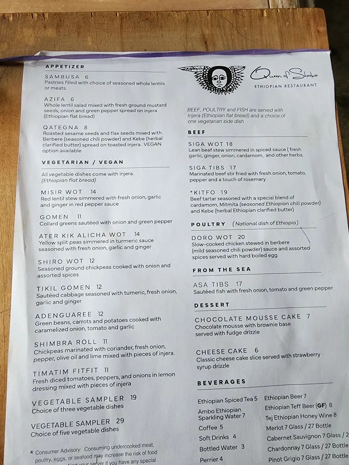 Menu 4