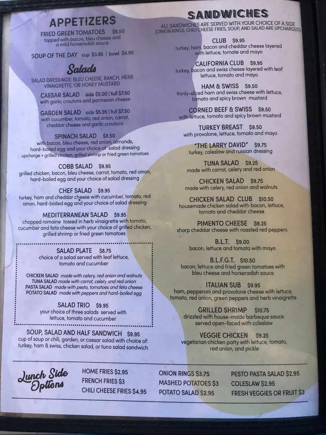 Menu 4