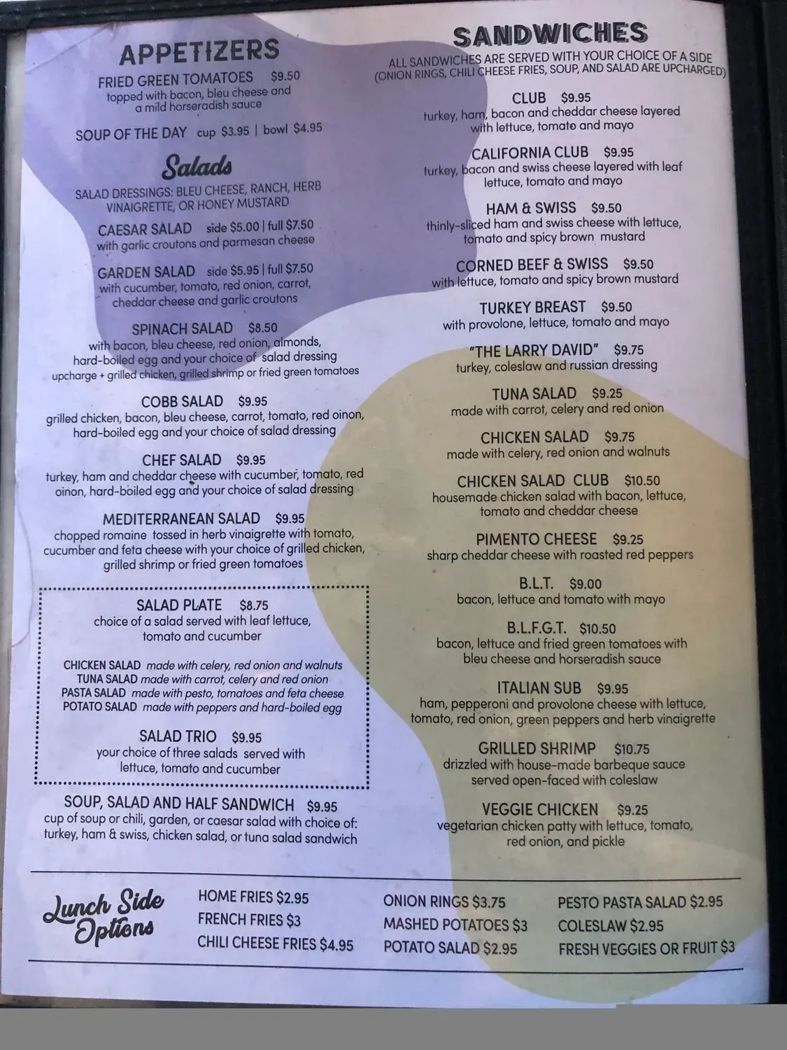 Menu 4