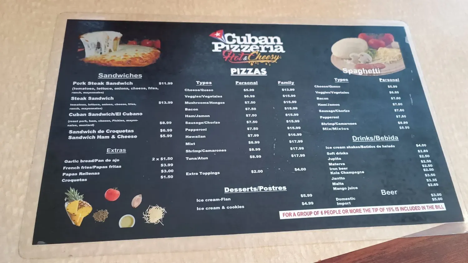 Menu 3