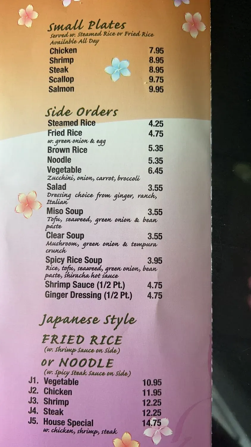 Menu 4