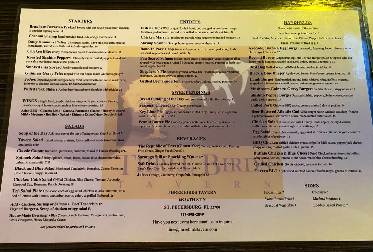 Menu 6