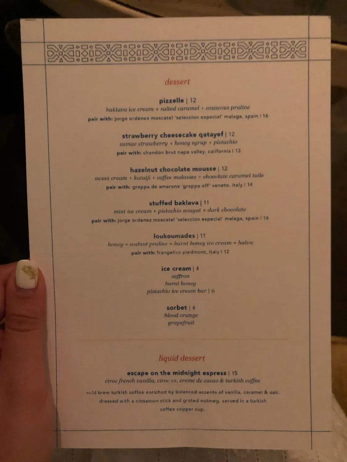 Menu 6