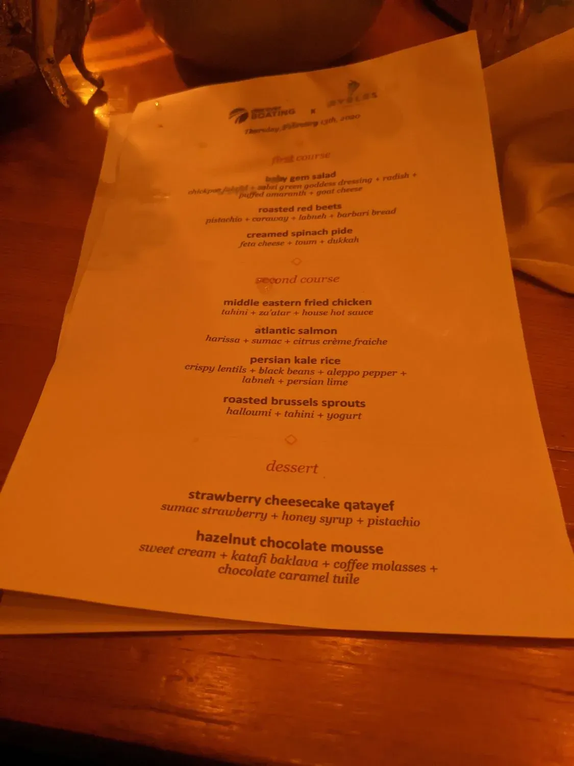 Menu 4