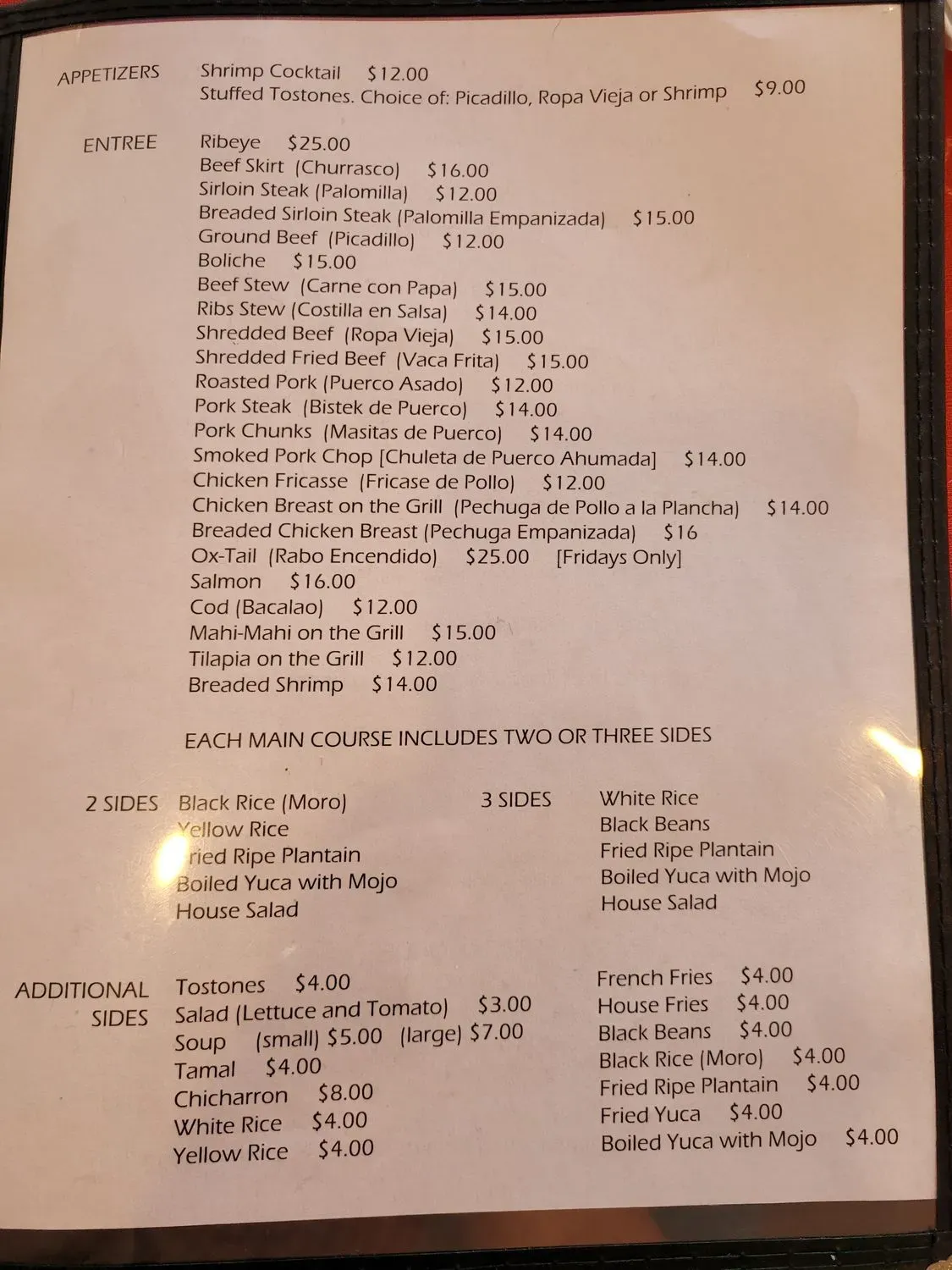 Menu 6