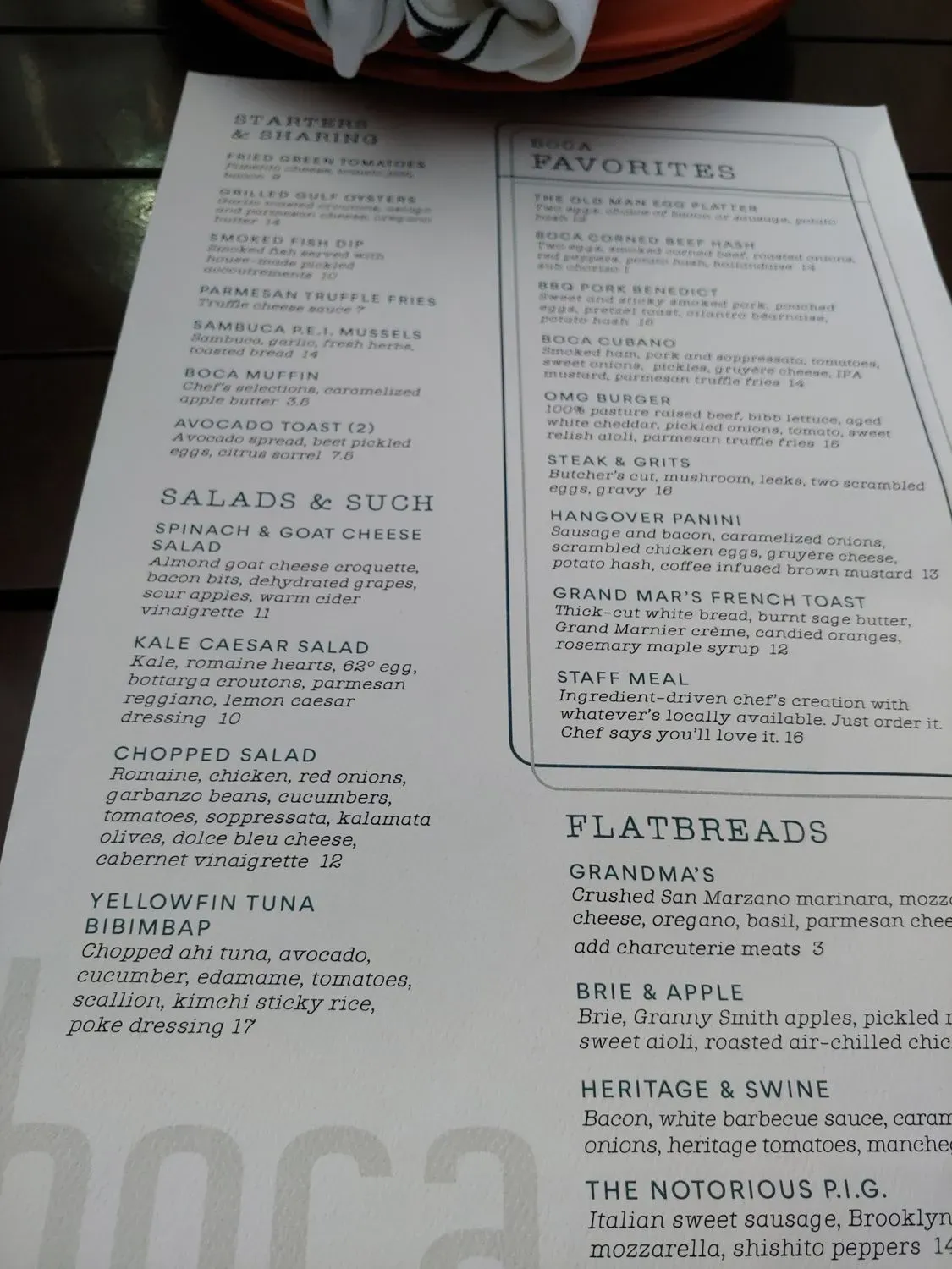 Menu 6