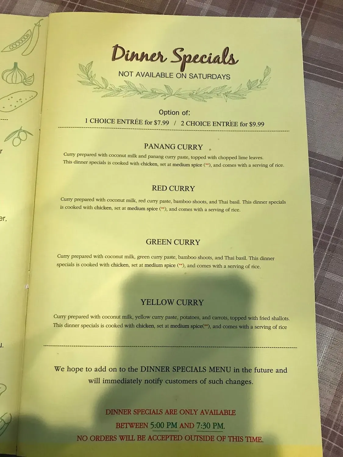 Menu 3