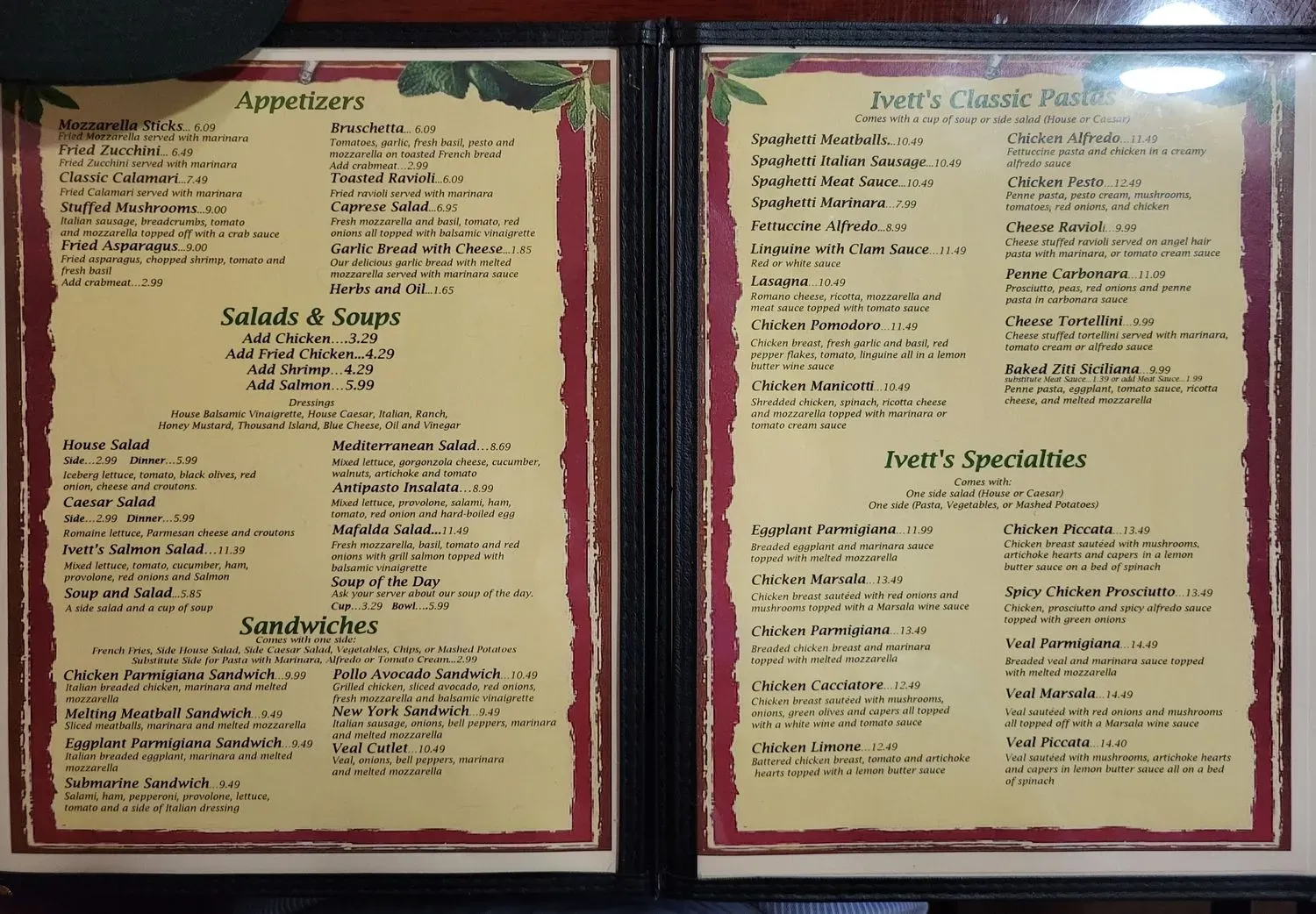 Menu 6