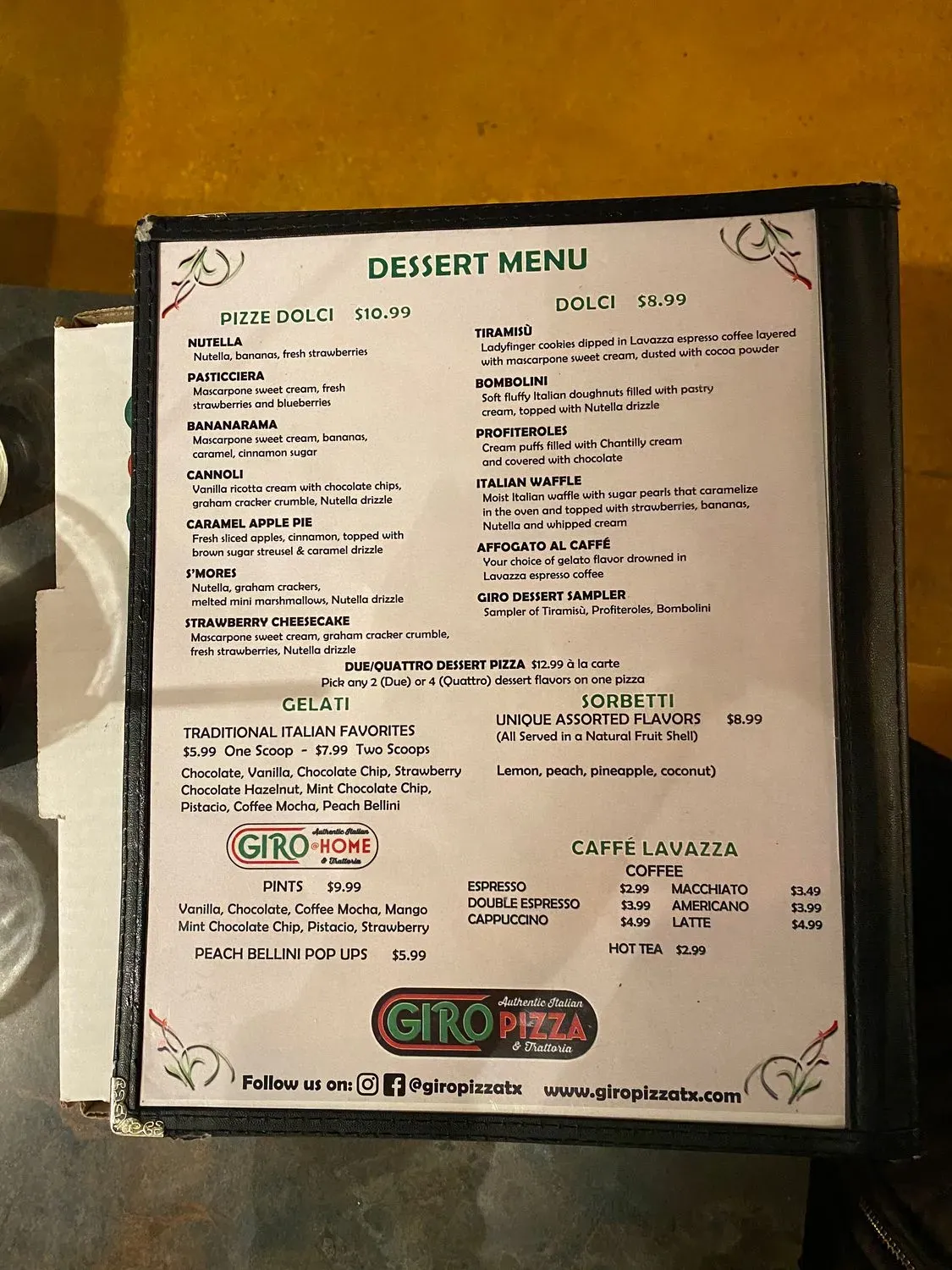 Menu 4