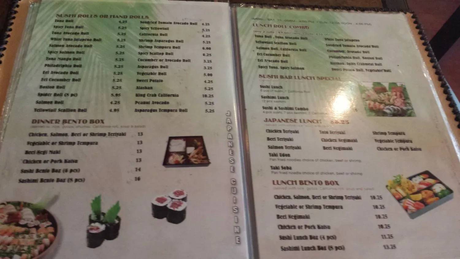 Menu 3